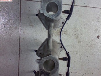 Vendo colector admisión para 2 weber 40 en fiat x-1/9