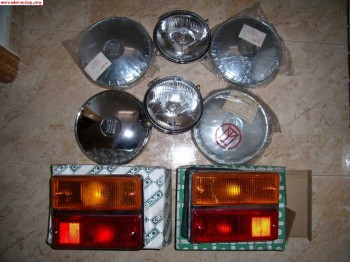 Faros, pilotos,tapacubos seat 124 fa nuevos