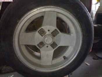 Para 124 o coche italiano llantas de 13  x7 