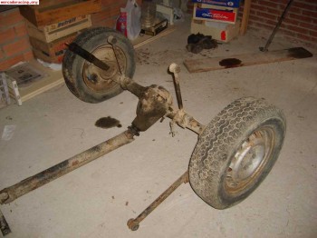 Puente trasero de discos de 124