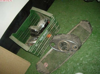 De mini .focos, pilotos.parillay marcador