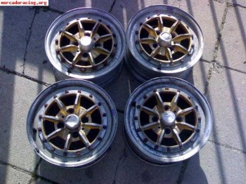 Se venden llantas clasicas braid de 13  desmontables