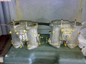 Se vende carburacion delorto vertical  de 40,en300euros