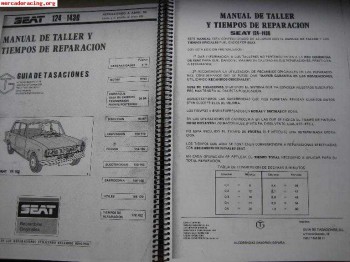 Manuales de taller seat 124 y 1430