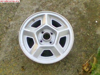 Vendo 5 llantas de opel manta gsi