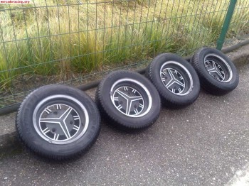 Vendo 4 llantas bimetal renault alpine o r8