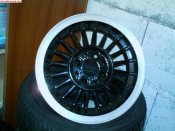 Vendo llantas con neumaticos a estrenar