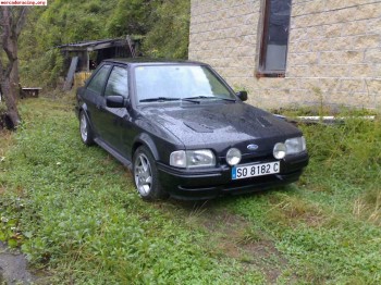 Escort rs turbo cambio por clasico