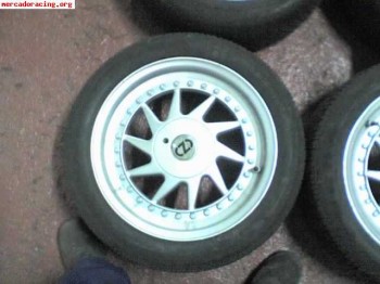 Llantas oz turbo 4x100 15x7 et15 