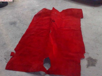 Moqueta roja de gt turbo