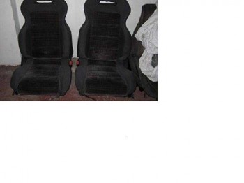 Asientos tipo semibaquets reclinables