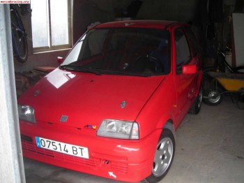 Cambio cinquecento con barras por clasico acabado