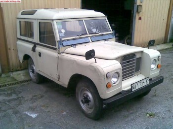 Se vende land rover santana especial corto