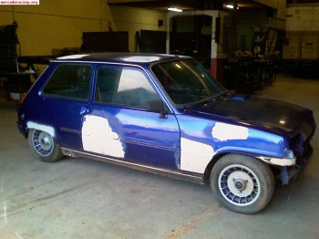 Se vende renault 5 gtl look ts en proceso de restauracion