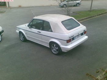 Vendo golf mk1 cabrio modelo karman