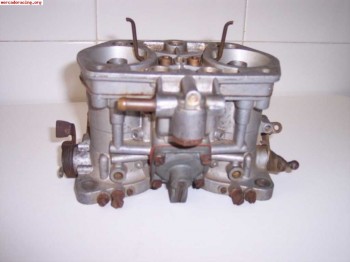 Vendo weber 40 idf y reloj horario veglia