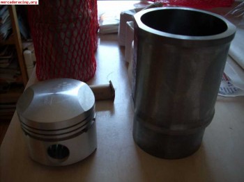 Kit completo 4 camisas y pistones 76 m/m r5 alpine--nuevo