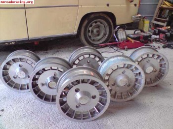 6 llantas turbina 3 tornillos