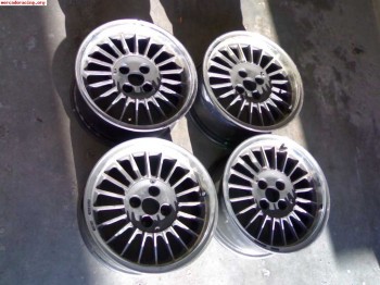 Vendo llantas tipo alpina en 7x15  et12 para bmw 2002, e21, 