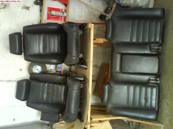 Asientos electricos de cuero alfa 164