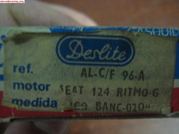 Cojinetes seat 124