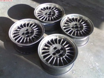 Vendo llantas tipo alpina en 7x15  et12 para bmw 2002, e21, 