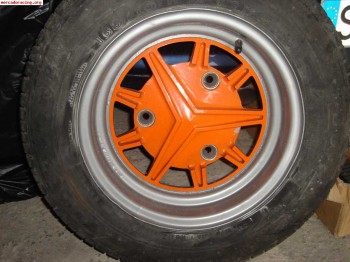 Vendo llantas renault alpine de 13 pulgadas