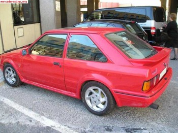 Vendo mi ford escort rs turbo (1988)