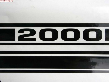 Kit pegatinas para seat 124 2000