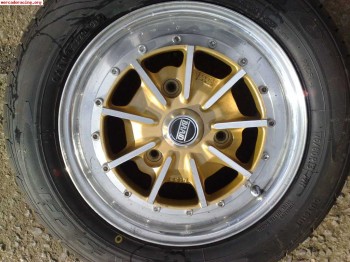 Vendo 4 centros de llantas braid nuevos