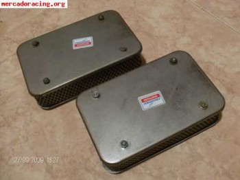 Pareja de filtros usados para weber idf 40 o 44