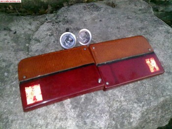 Pilotos traseros y reloj de temperatura r7