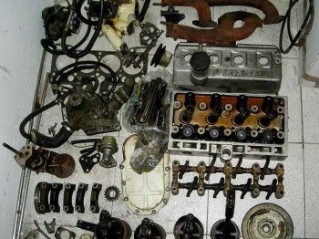 Renault alpine atmosferico - varias piezas