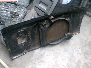 Renault 8 plancha de radiador radiador botella de cristal.