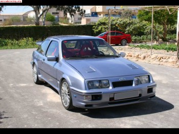 Ford sierra rs cosworth con 1000 km el motor