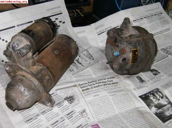 Arranque y alternador de dyane 6