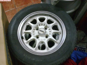 Llantas targa 4x100