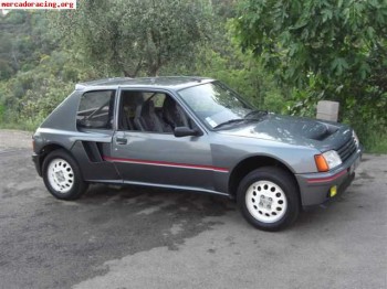 205 turbo 16  street version - serie 200