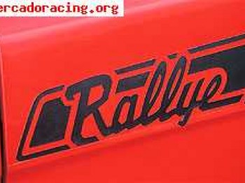 Venta pegatinas laterales simca 1000 rallye