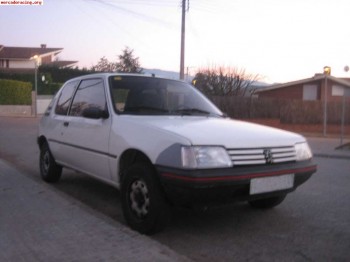 Cambio peugeot 205 plus por material de seat 124 fl