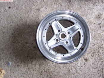 Llanta targa desmontable