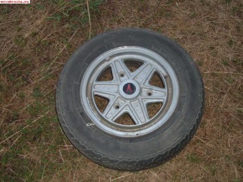 Vendo 5 llantas targa de renault 5 