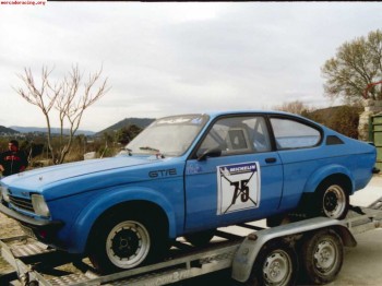 Vendo opel kadett gt7e