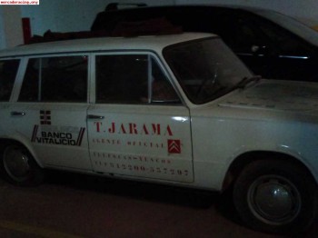 Seat 124 familiar de baja funcionando. 400  euros..