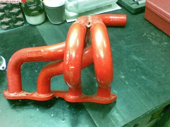 Colector escape 124 iresa y caburadores weber 