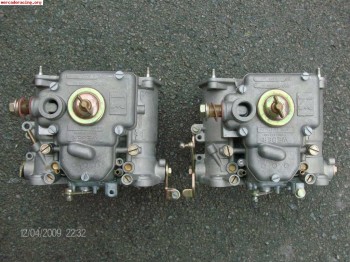 Carburadores weber 40 dcoe o dcom reconstruidos carburacion