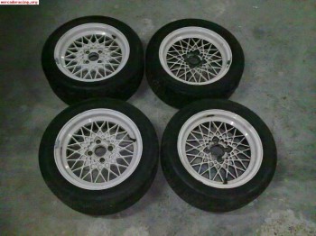 Vendo bbs mahle en 15  para bmw e21, e30... no bbs rm, rs