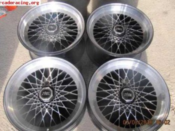 Llantas estilo bbs en 8x16 para bmw 5x120 e28, e34, e24, m3 