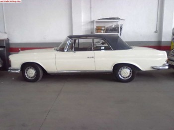 Mercedes 220 coupe cabrio año 1962