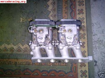Carburacion completa seat biarbol 124 weber 40 dcoe